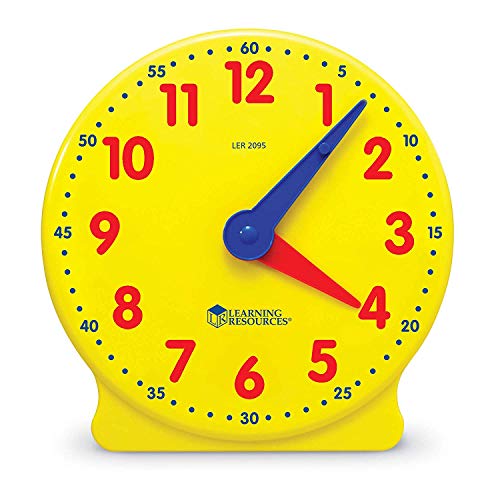 Learning Resources- Reloj para los Alumnos Big Time Student Learning Clock, Color (LER2095) , color/modelo surtido