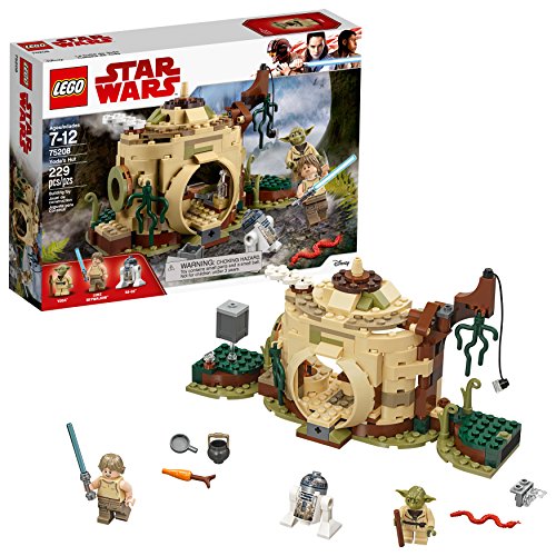 LEGO Star Wars: The Empire Strikes Back Yoda’s Hut 75208 Buildin g Kit (229 Piece)