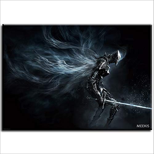 Lienzo Pintura al óleo Dark Souls Dark Souls Bolsa de lona Navidad 40X50 (Sin marco)