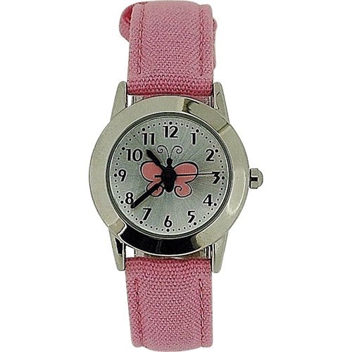 Limit 6662 - Reloj para niñas, Correa de Tela Color Rosa