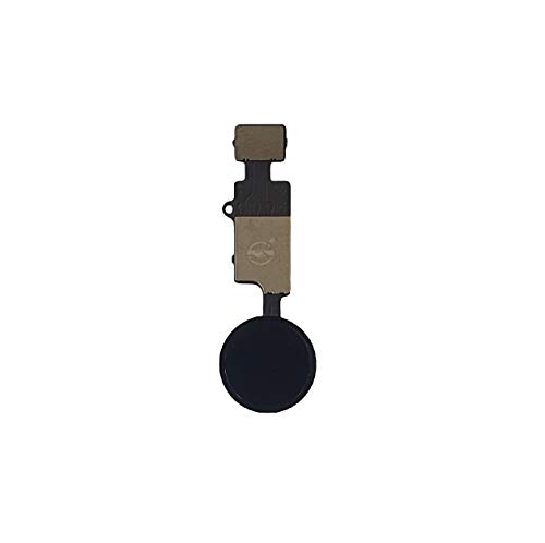 LIVHO® Boton Home con Sensor de Gravedad Compatible con iPhone 7, 7 Plus, 8, 8 Plus - Color Negro
