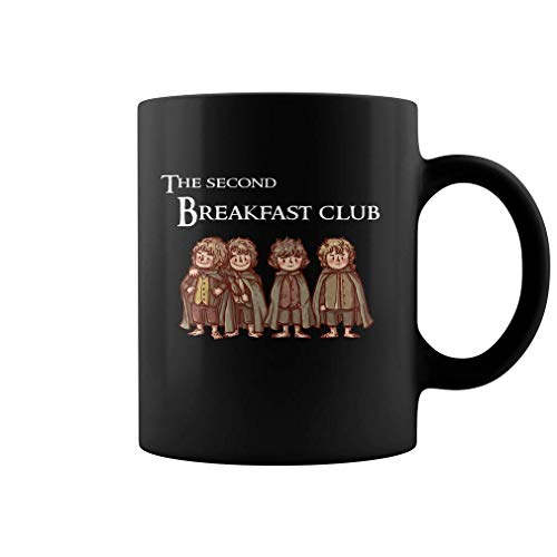 Lplpol Taza de café con diseño de The Second Breakfast Club de 325 ml