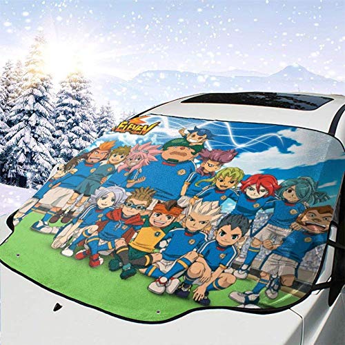 LREFON Visera de sombrilla automática para Parabrisas Delantero Impermeable Equipo Inazuma Eleven Protector protección contra heladas Invierno vehículos