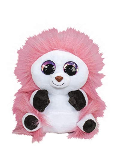 LUMO STARS Hedgehog Smultron Animales de Juguete Felpa Negro, Rosa, Blanco - Juguetes de Peluche (Animales de Juguete, Negro, Rosa, Blanco, Felpa, 3 año(s), Erizo, Niño/niña)