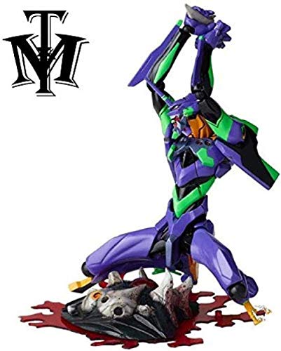 LWH-MOU Anime Evangelion EVA-01 Tipo de Prueba Modelo Kit Figura de acción Robot brinquedo menino Hot kdis Toys Caja Original