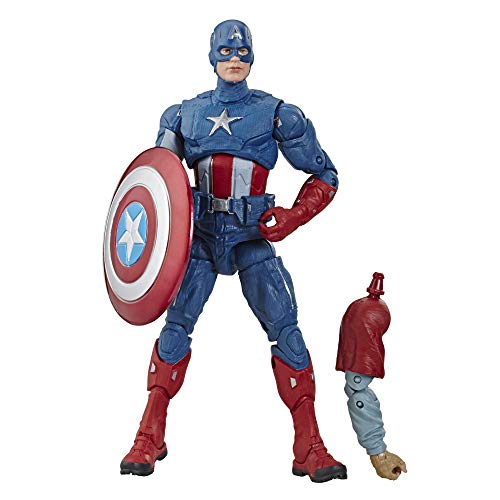 Marvel Avengers Legends Series Endgame 6" Collectible Action Figure Captain America Collection, Includes 1 Accessory