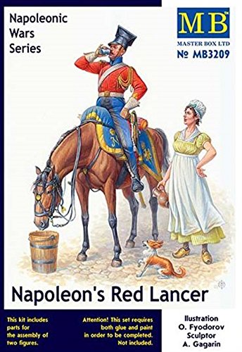 Masterbox 1:32 - Napoleons Red Lancer, Napoleonic Wars Series