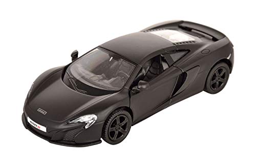 McLaren 650S Supercar 1:32 Escala Calidad Diecast Modelo RMZ Ciudad Edición Especial Matte Black Series Modelo de vehículo OEM