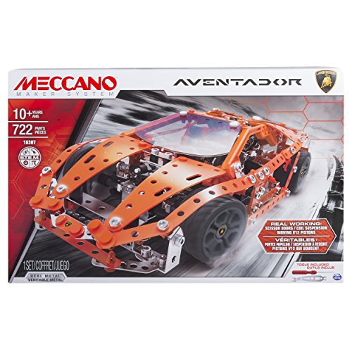 MECCANO Spin Master 6032898 Lamborghini Aventador Licencia Modelo
