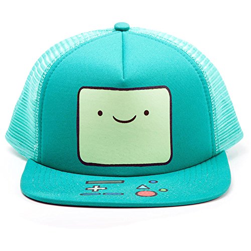 Meroncourt BA0PNRADV Adventure Time Beemo - Gorra de béisbol para Videojuegos, Color Turquesa, Talla única