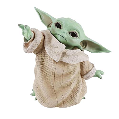 MILAOSHU Figuras De Anime Pop Yoda Baby Star Wars Estatua De PVC Coleccionable The Child Animatronic Edition Model Doll The Mandalorian Toy Niños