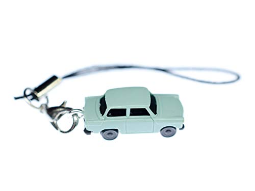 Miniblings Trabi Trabant Trabant Handyanhänger Modelo Azul del Coche 1160 Miniatura