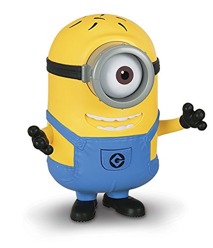 MINIONS - Figura Grande con Voz de Jail Time Carl, 18 cm (Bizak 61230420)