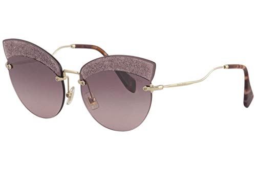 Miu Miu Gafas de Sol SCENIQUE EVOLUTION SMU 58T GOLD/PINK SHADED mujer