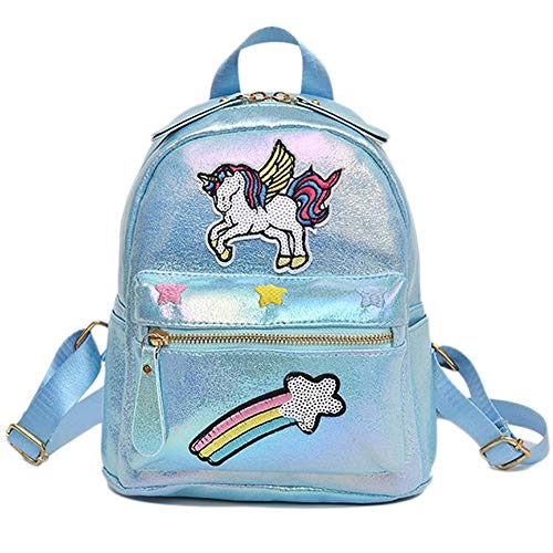 Mochilas de la Escuela Unicornio, Bolsos del Estudiante del Arco Iris del Unicornio de la Moda de la fantasía para Las Muchachas Muchachas Adolescentes