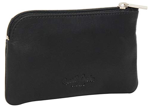 Monedero Llavero de Cuero Negro NOE GL_2A178-33-2