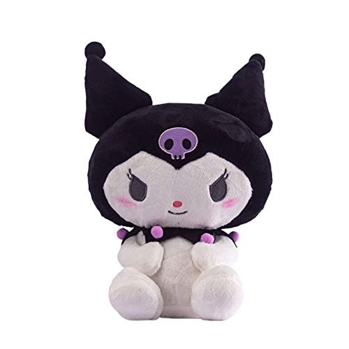 MUSWEET Juguetes de Peluche de la Felpa Suave Sanrio Kuromi Felpa Juguetes de Peluche Animado Suave del Juguete Figura de acción de los niños cumpleaños de la Navidad Regalo for los niños