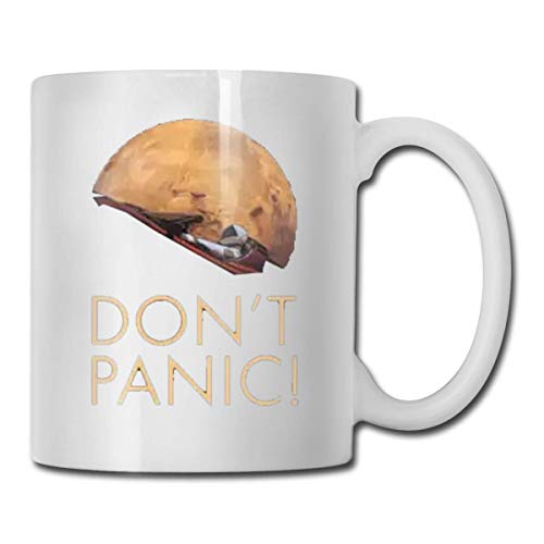 N\A Occupy Mars Starman Spacex Durable Personalized White Coffee Mug Tea Cup Gifts T Regalos del día de la Madre, Regalos del día del Padre, Regalos de Abuela y Abuelo