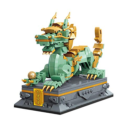 NDYD Conjunto de Bloques de construcción de Dragones: su Propio Kit de Ladrillos Mini Pet Companion, 14 años de antigüedad y Regalo DSB