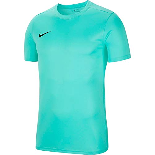 NIKE M Nk Dry Park VII JSY SS Camiseta de Manga Corta, Hombre, Azul (Hyper Turq/Black), S