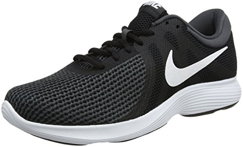 Nike Revolution 4, Zapatillas de Running para Hombre, Black/White-Anthracite, 48 1/2 EU