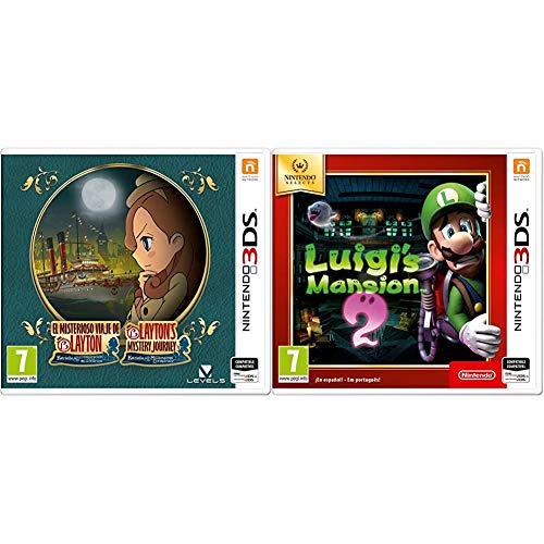 Nintendo El Misterioso Viaje De Layton: Katrielle Y La Conspiración De Los Millonarios - Edición Estándar + Luigi's Mansion 2