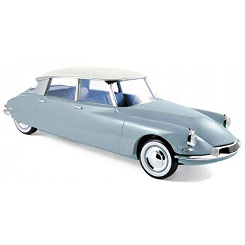 Norev NV121564 1:12 1959 Citroen DS 19-Bleu Nuage & Blanc Carrare