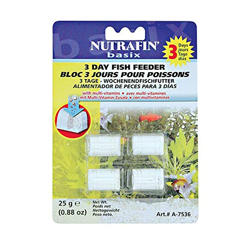 Nutrafin Alimento de Peces para Vacaciones para 3 Días Basix - 25 gr