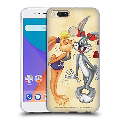 Official Looney Tunes Bugs Bunny and Lola Bunny Season Soft Gel Case Compatible for Xiaomi Mi A1 / Mi 5X