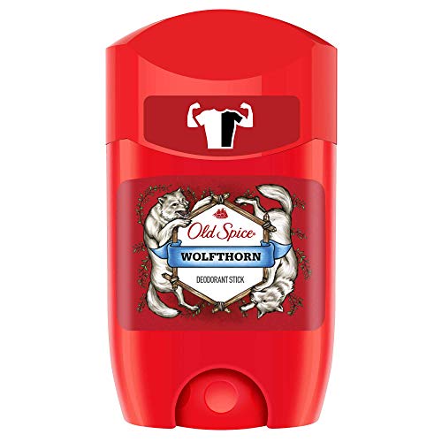 Old Spice Wolfthorn, Desodorante En Barra Para Hombres, 50 ml