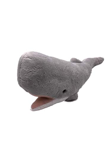 Onwomania Peluche Peluche Animal cachalote Ballena Gris Dentada 25 cm