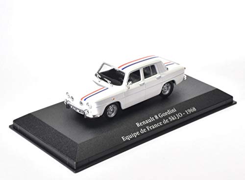 OPO 10 - Atlas Collection 1/43: Renault 8 Gordini Ski Team of The 1968 Olympics (G027)