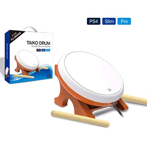 OSTENT Mini Taiko No Tatsujin Master Drum Controller Instrumento tradicional japonés para Sony PS4 Slim Pro
