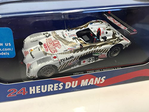 Panoz LMP-1 Roadster S, No.23, TV Asahi equipo, 24h Le Mans , 2000, Modelo de Auto, modello compLeto, IXO 1:43