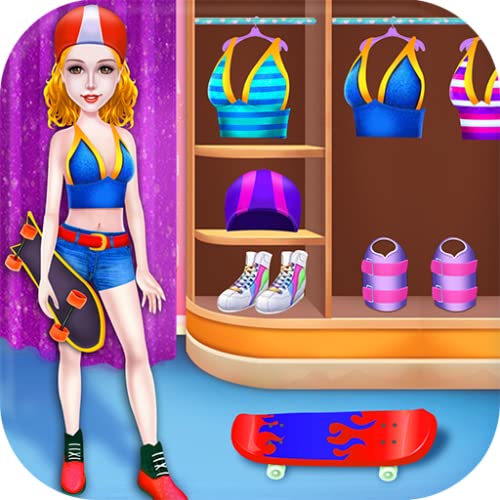 Patineta Patinaje Baile Estrella Niña - Destaca tus habilidades de baile y patinaje con este juego gratuito de música y deportes