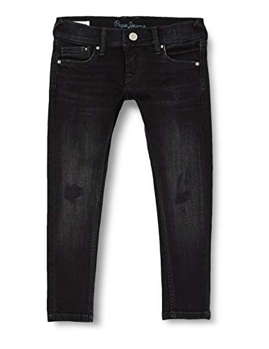 Pepe Jeans FINLY DLX Black Jeans, Azul, 8 para Niños