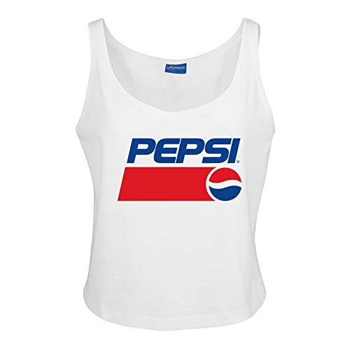 Pepsi 1991 Camiseta, Blanco (White Wht), 42 (Tamaño Fabricante:Large) para Mujer