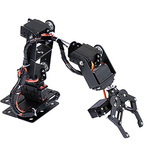 Piezas de Robot Industrial Robot Garra Manipulador Kit de Garra Brazo mecánico 6DOF para producción de Bricolaje