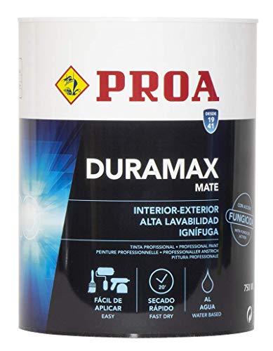 Pintura plástica interior-exterior mate DURAMAX