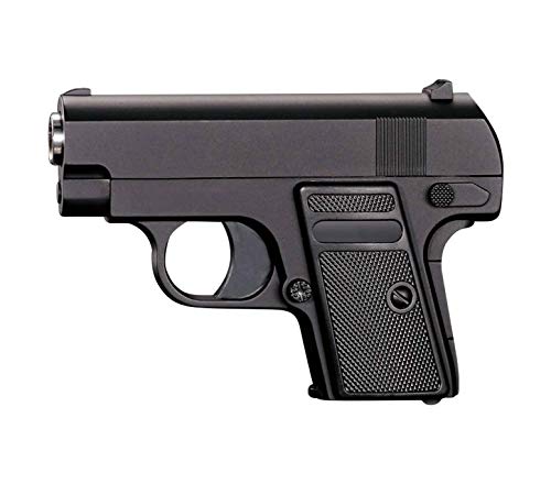 Pistola Softair Full Metal Rayline RV6 (presión de Resorte Manual), reproducción en Escala 1: 1, Longitud: 22 cm, Peso: 190 g (Menos de 0,5 Julios - a Partir de 14 años)