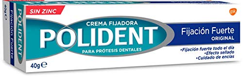 POLIDENT Crema Fijadora para dentaduras postizas Original 40 GR