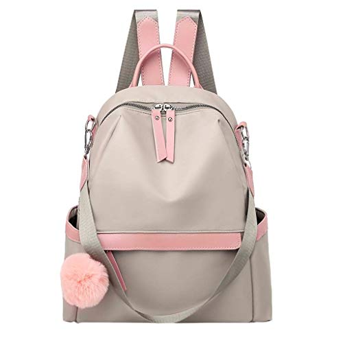 Posional 2019 Bolso De Hombro Simple Para Mujer Estudiante Informal Computadora Moda Mochila Impermeable Mochila Nylon Las NiñAs Casual Cuero PequeñA Nueva Vintage Beatie