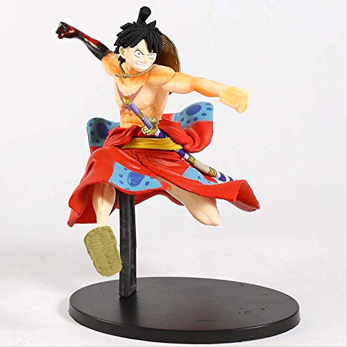 QWYU Battle Record Collection Monkey D Luffy - Figura coleccionable de PVC