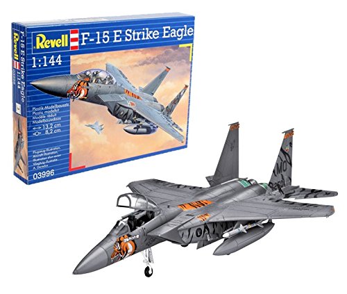 Revell-Revell-F-15E Strike Eagle, Kit de Modelo, Escala 1:144 (3996) (03996), 13,2 cm