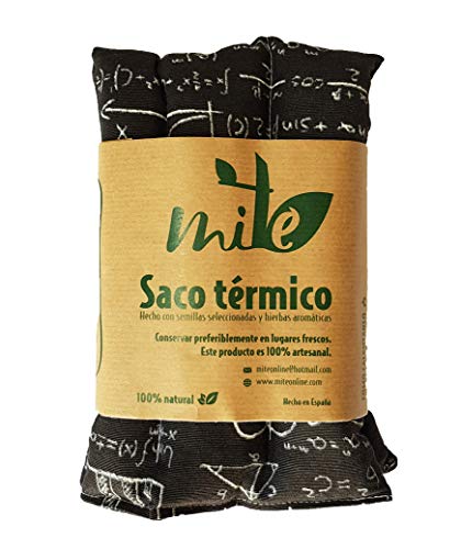 Saco térmico de semillas y hierbas multiusos (47cm x 15cm) Hierbabuena – MITE (Pizarra Matematicas)