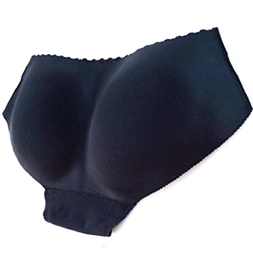 Saisiyiky Ropa interior sin costuras acolchadas Bragas extremo de la caderala ropa interior de la muñeca Bra Set G-String (Nergo, XL)