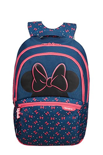 Samsonite Disney Ultimate 2.0 Backpack Medium Mochila infantil, 41 cm, 18.5 L, Azul (Minnie Neon)