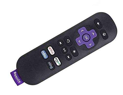 SccKcc The Replacement Remote Control is Suitable for Roku Streaming Player Box:Roku 1, Roku 2, Roku 4(HD, LT, XS, XD), Roku Express Roku Premiere, Roku Ultra;Not for The Roku Stick and Roku TV