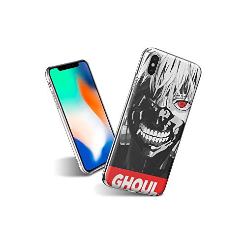 SeNMYlaO Funda para iPhone XS y iPhone X Bumper Anti-choques/Anti-arañazos patrón Volver Funda para iPhone XS/iPhone X C#009