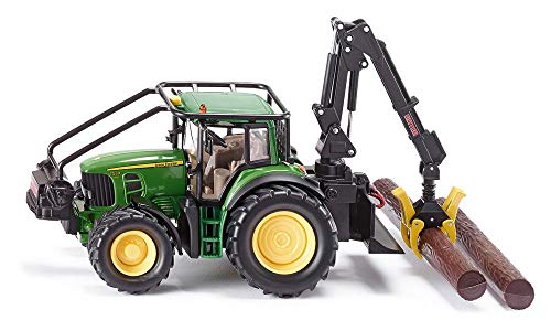 SIKU Farmer Trattore forestale John Deere, Color Verde (Sieper GmbH 4063)